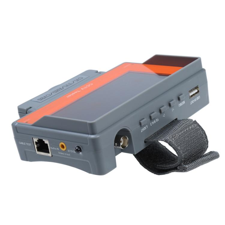 430ACT 4.3 Inch HD Surveillance Tester Analog/Coaxial AHD/TVI/CVI 8MP Supported Engineering Tool, US Plug, EU Plug, UK Plug, AU Plug