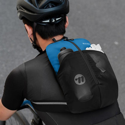 WEST BIKING Bicycle Riding Backpack Reflective Warning Outdoor Lightweight Portable Shoulder Bag