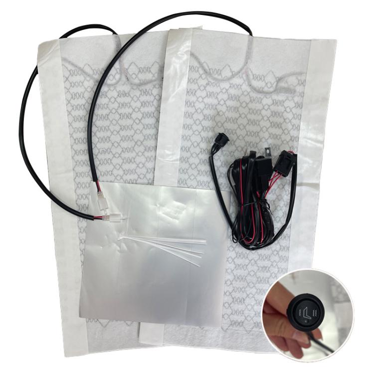 12V Universal Winter Car Seat Heating Pad, Set 2: 2-gear + Single Seat (2 Heating Pads), Set 2: 2-gear + 2 Seats (4 Heating Pads), Set 3: 3-gear + 2 Seats (4 Heating Pads), Set 5: 3-gear + Single Seat (2 Heating Pads)