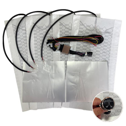12V Universal Winter Car Seat Heating Pad, Set 2: 2-gear + Single Seat (2 Heating Pads), Set 2: 2-gear + 2 Seats (4 Heating Pads), Set 3: 3-gear + 2 Seats (4 Heating Pads), Set 5: 3-gear + Single Seat (2 Heating Pads)
