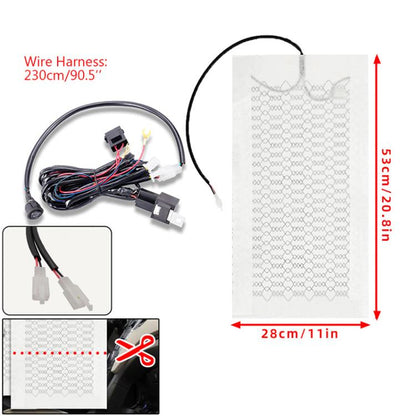 12V Universal Winter Car Seat Heating Pad, Set 2: 2-gear + Single Seat (2 Heating Pads), Set 2: 2-gear + 2 Seats (4 Heating Pads), Set 3: 3-gear + 2 Seats (4 Heating Pads), Set 5: 3-gear + Single Seat (2 Heating Pads)