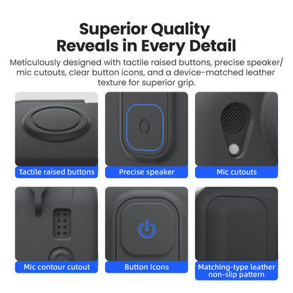 For Insta360 Go Ultra aMagisn Silicone Protective Case Kit All-round Protection Shell