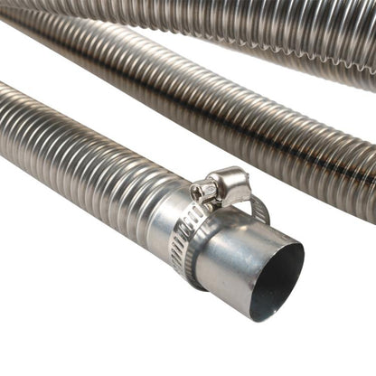 Parking Heater Stainless Steel Threaded Exhaust Pipe, 60CM, 100CM, 200CM