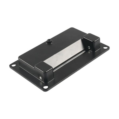 Recessed Foldable Invisible Handle for RV Boat Deck Hatches, Black, Black with Screws, Silver, Silver with Screws