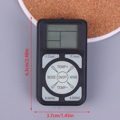 Mini Portable Universal Air Conditioner Remote Control Multi-Brand Compatible AC Remote