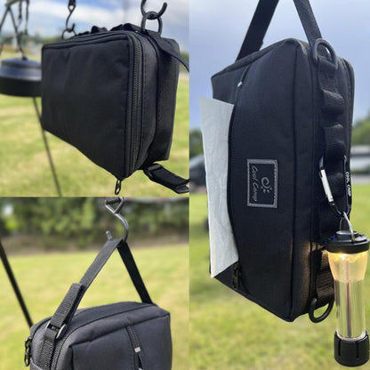 COOL CAMP CF-3303 Car Tissue Hanging Bag Outdoor Camping Tool Tableware Storage Bag