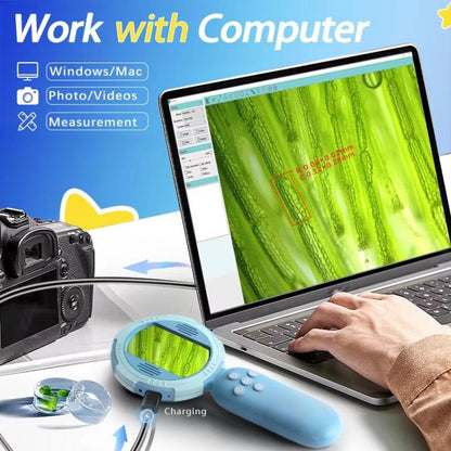 HM020-C Handheld Children Electronic Magnifier HD 2MP Digital Microscope, HM020-C