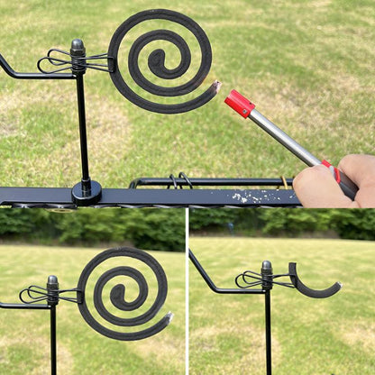 COOL CAMP CF-LT012 Outdoor Mosquito Repellent Incense Clip Lamp Stand Magnetic Camping Light Pole