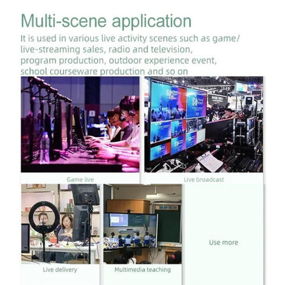 4 In 2 Out HDMI Guide Switchboard Type-C Capture Port OSD Display Game Switcher, EU Plug, UK Plug, US Plug