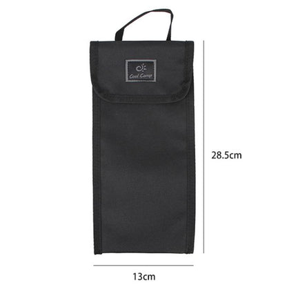 COOL CAMP F-3014 2pcs Outdoor Camping Tent Peg Storage Bag Rectangular Handheld Tool Bag