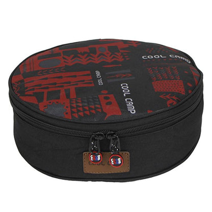 COOL CAMP CF-G669 Portable Bowl Dish Storage Bag Picnic Tableware Bag For Outdoor Camping, Circle