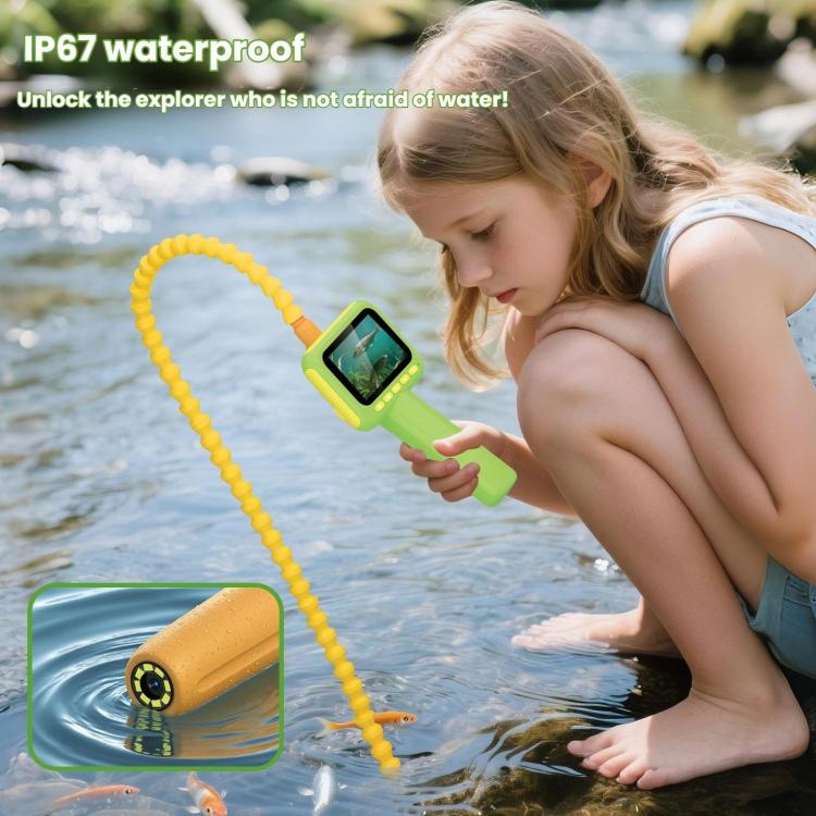 2.8 inch HD Screen Handheld Children Endoscope Outdoor Exploration Camera, ES08