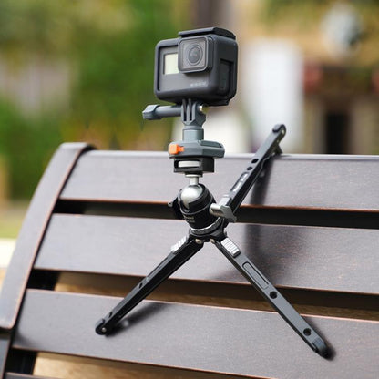 Quick Release Quick Mount Plate Gimbal Base Accessories For Phones Mirrorless Cameras Action Cameras, COBONE CQ-1