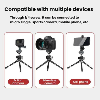 Quick Release Quick Mount Plate Gimbal Base Accessories For Phones Mirrorless Cameras Action Cameras, COBONE CQ-1