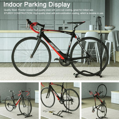 Portable Vertical Bicycle Display Stand for Parking and Maintenance, Classic, 2 in 1, 3 in 1