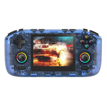 RK35H Handheld Open Source Game Console Support 3D Online Double Play Portable Retro Game Machine, No Memory Card, 64G, 128G