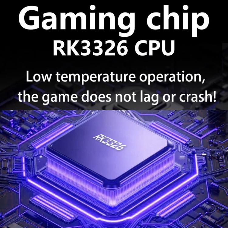 RK35H Handheld Open Source Game Console Support 3D Online Double Play Portable Retro Game Machine, No Memory Card, 64G, 128G