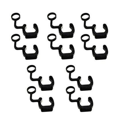 10pcs Silicone Locking Buckle Sports Camera Accessories Safety Buckle Surfboard Base Fixed Base Plug Anti-Release Buckle