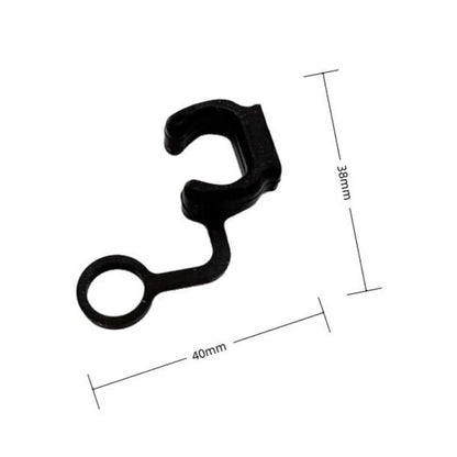 10pcs Silicone Locking Buckle Sports Camera Accessories Safety Buckle Surfboard Base Fixed Base Plug Anti-Release Buckle