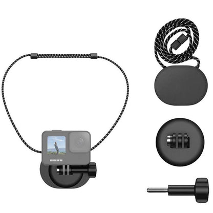 Universal Action Camera Magnetic Lanyard Camera Neck-Mount Bracket, BH-14, BH-14 With 1/4 inch Adapter