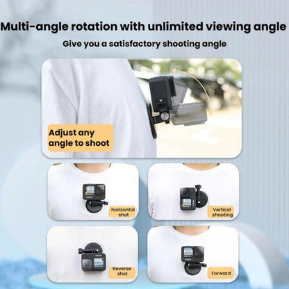 Universal Action Camera Magnetic Lanyard Camera Neck-Mount Bracket, BH-14, BH-14 With 1/4 inch Adapter
