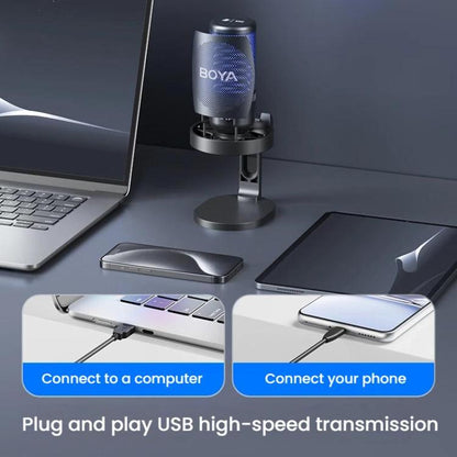 Condenser Microphone Computer Phone Recording Video Live Receiving Noise Reduction USB Mic, K3