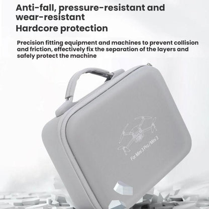 WOKEMA Pressure-Resistant Waterproof Portable Storage Bag, For DJI  Mini 2/ 2 SE, For DJI  Mini 3 / 3 Pro Without Screen, For DJI  Mini 3 / 3 Pro With Screen, For DJI  Mini 4 Pro Without Screen, For DJI  Mini 4 Pro With Screen