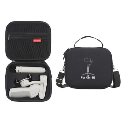 WOKEMA Handheld Gimbal Stabilizer Storage Bag, For DJI OSMO Mobile 4 / SE PU Leather, For DJI OSMO Mobile 4 / SE PU Black, For DJI OSMO Mobile 6 PU Leather, For DJI OSMO Mobile 6 PU Black