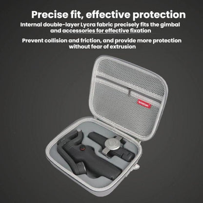 WOKEMA Handheld Gimbal Stabilizer Storage Bag, For DJI OSMO Mobile 4 / SE PU Leather, For DJI OSMO Mobile 4 / SE PU Black, For DJI OSMO Mobile 6 PU Leather, For DJI OSMO Mobile 6 PU Black