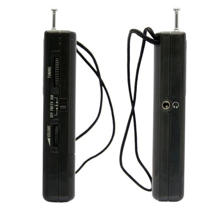 TECSUN R-218 FM/AM/Campus Broadcast Radio Portable Pocket Analog Dial Radio, Standard No Battery