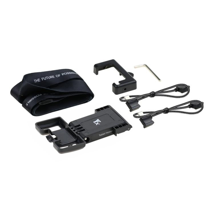 YX Adjustable Tablet Holder For DJI RC-N Remote Controller, Gray, Black, 8pin+USB-C Cable Set  Gray, 8pin+USB-C Cable Set  Black, 8-Pin Cable Set Gray, USB-C Cable Set Gray