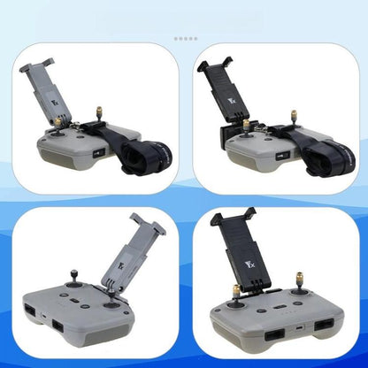 YX Adjustable Tablet Holder For DJI RC-N Remote Controller, Gray, Black, 8pin+USB-C Cable Set  Gray, 8pin+USB-C Cable Set  Black, 8-Pin Cable Set Gray, USB-C Cable Set Gray