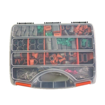 603pcs /Set DT Connector Kit with 2/3/4/6/8/12 Pin DT Connectors and Extraction Tools, 603pcs /Set