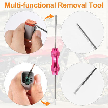 603pcs /Set DT Connector Kit with 2/3/4/6/8/12 Pin DT Connectors and Extraction Tools, 603pcs /Set