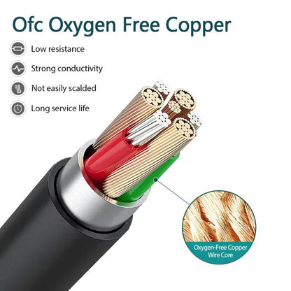 For BOSE QC25 / QC35 / SoundLink OE2 Audio Headphone Cable With In-line Microphone, 1.4m