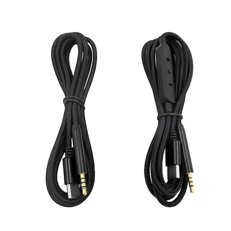 1.5m Type-C To 2.5mm Audio Headphone Cable For BOSE 700 QC25 QC35 OE2 SoundLink, Standard, Cable Control