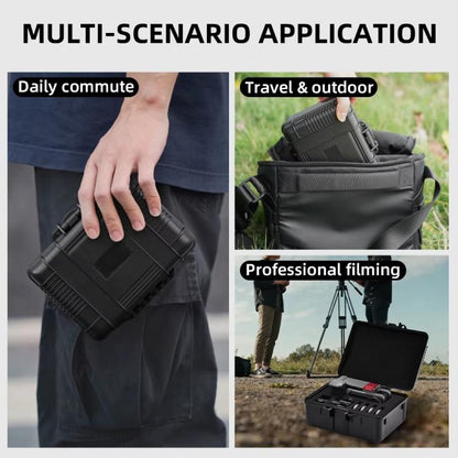 Flymile Carrying Case for DJI Action 5 Pro/4/3 Street Photography Kit Storage Organizer, Safety Box