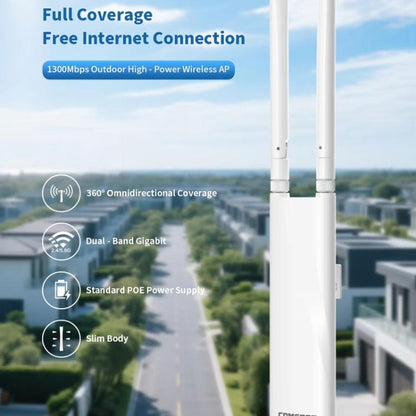 COMFAST CF-EW82 1300Mbps Dual-Band Outdoor Wireless Access Point With Gigabit Ethernet, EU Plug, US Plug, UK Plug, AU Plug