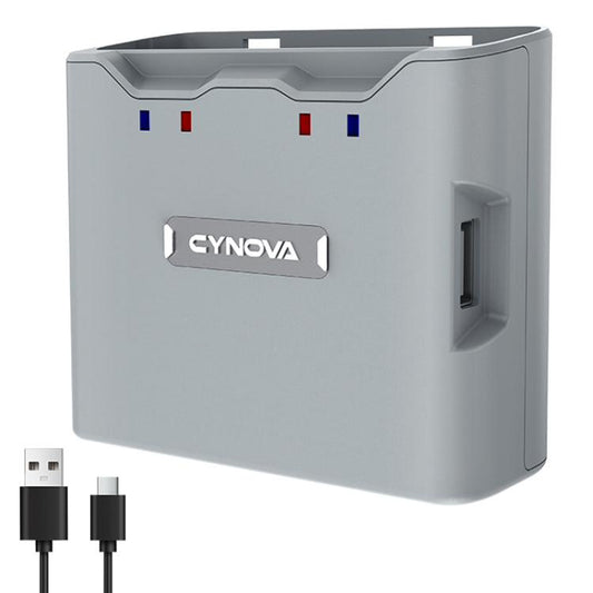 For DJI Mini 2 / 2 SE / 4K CYNOVA C-MN-201 Portable Dual-Way Charging Manager With USB-C Ports