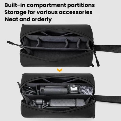 For DJI Osmo Pocket 3 Cwatcun D240 Small Storage Bag Crossbody Portable Waterproof Sports Camera Bag, D240