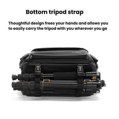 Cwatcun D125 Medium Shoulder Camera Bag Waterproof Casual Photography Backpack, Medium