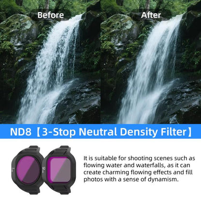 For DJI Mini 5 Pro Drone Magnetic Lens Filters, UV, CPL, ND8, ND16, ND32, ND64, ND256, ND8/PL, ND16/PL, ND32/PL, ND64//PL, ND256/PL, CPL+ND8+ND16, CPL+ND16+ND32, UV+CPL+ND8, UV+CPL+ND16, CPL+ND8/PL+ND16/PL, ND8+ND16+ND32+ND64...
