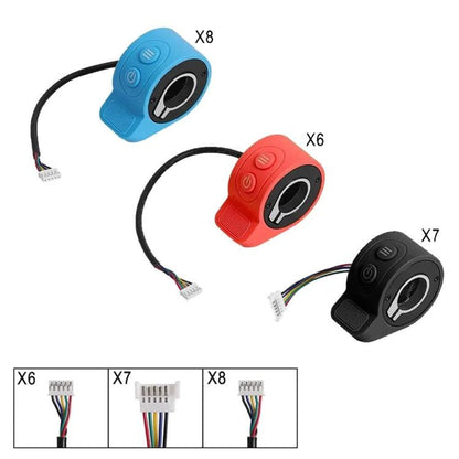 Scooter Finger Picks Speed Controller Throttle Knob Assembly Accessories, For HX X6 20cm, For HX X7 9cm, For HX X8 16cm