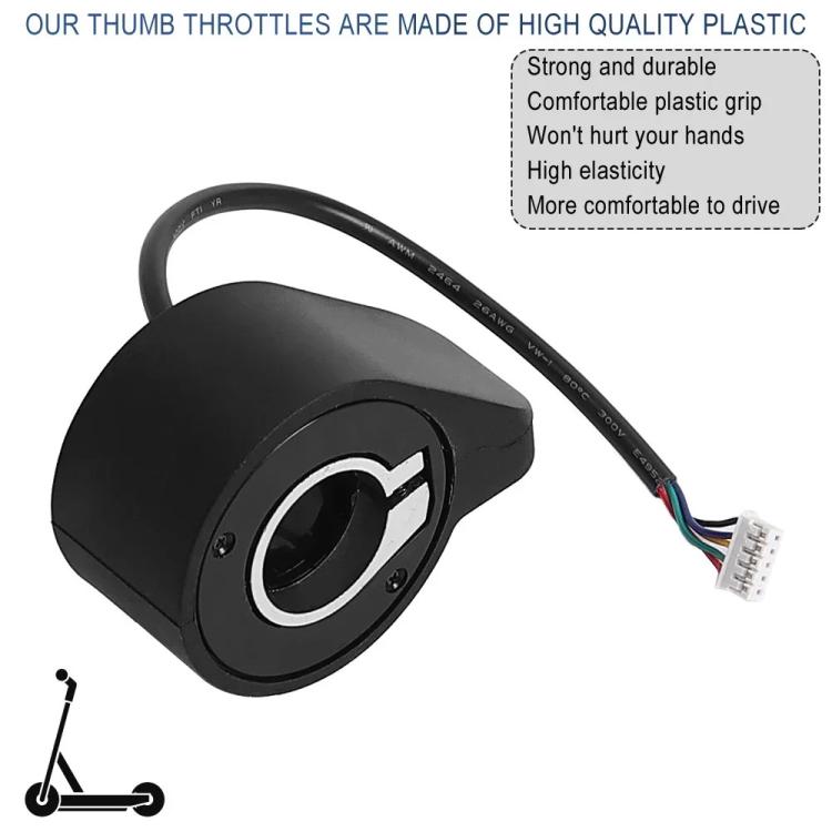 Scooter Finger Picks Speed Controller Throttle Knob Assembly Accessories, For HX X6 20cm, For HX X7 9cm, For HX X8 16cm