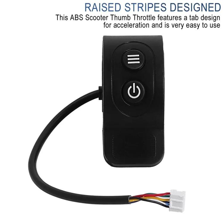 Scooter Finger Picks Speed Controller Throttle Knob Assembly Accessories, For HX X6 20cm, For HX X7 9cm, For HX X8 16cm
