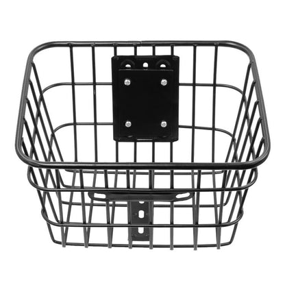 Electric Scooter Universal Front Basket Portable Practical Iron Tube Basket