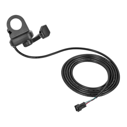 Electric Bicycle 108X R Throttle Starting Adjustable Speed Turning Grip Accelerated Thumb Throttle Brake, Square 3-hole Female Plug, Square 3 Pin, Round 3 Pin