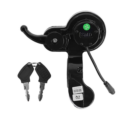 Electric Scooter LCD Display With Lock 6 Pin Dashboard, For Hitway H5