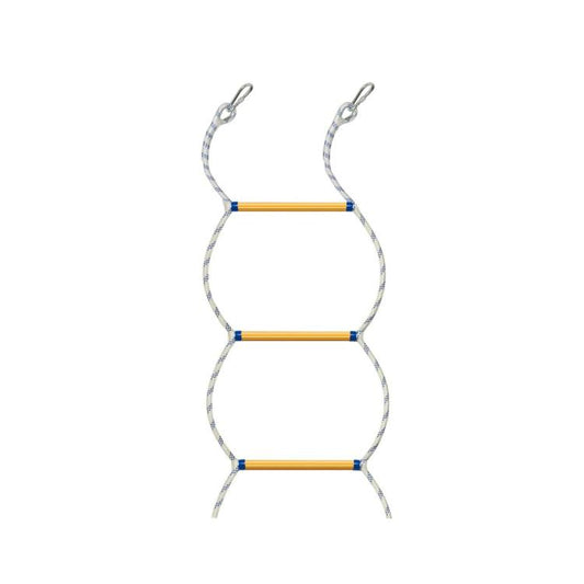 Multifunctional Resin Training Rope Ladder For Boat Climbing, White 1m, White 1.4m, White 1.8m