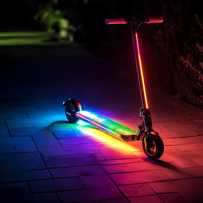 Scooter Chassis RGB Ambient Lighting Strip With Battery Compartment, 0.5m 9 Lights, 0.5m 15 Lights, 0.5m 30 Lights